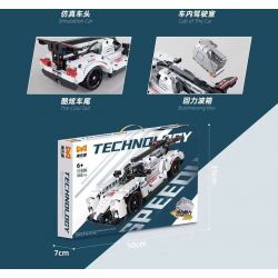 YONGLEXING 11028 non  XE KÉO MÀU TRẮNG bộ đồ chơi xếp lắp ráp ghép mô hình  Kỹ Thuật Công Nghệ Cao Mô Hình Phương Tiện 302 khối