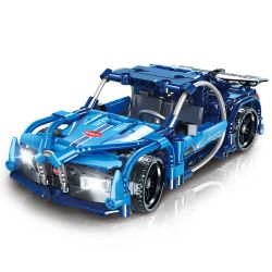 YONGLEXING 11027 non  XE KÉO MÀU XANH bộ đồ chơi xếp lắp ráp ghép mô hình  Kỹ Thuật Công Nghệ Cao Mô Hình Phương Tiện 322 khối