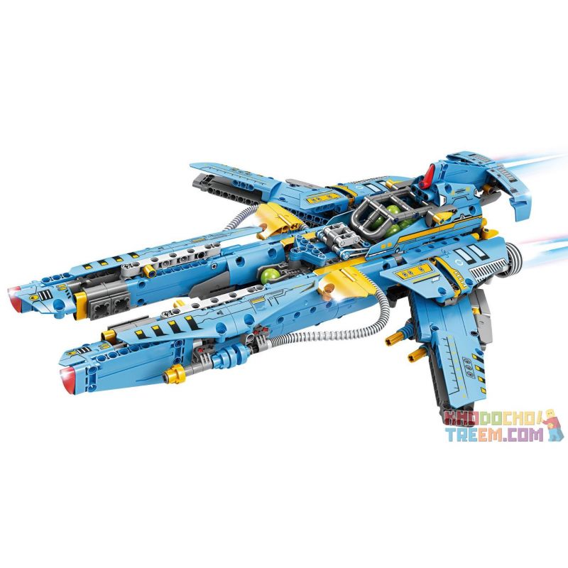 GBL KY1110 1110 non  HẠM ĐỘI THÁM HIỂM KHÔNG GIAN ĐƠN VỊ ĐÁNH THUÊ BX-4 bộ đồ chơi xếp lắp ráp ghép mô hình  ADVENTURER FLEET Kỹ Thuật Công Nghệ Cao Mô Hình Phương Tiện 763 khối