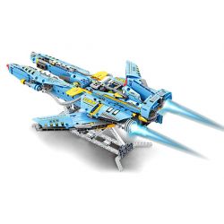 GBL KY1110 1110 non  HẠM ĐỘI THÁM HIỂM KHÔNG GIAN ĐƠN VỊ ĐÁNH THUÊ BX-4 bộ đồ chơi xếp lắp ráp ghép mô hình  ADVENTURER FLEET Kỹ Thuật Công Nghệ Cao Mô Hình Phương Tiện 763 khối