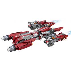 GBL KY1109 1109 non  HẠM ĐỘI THÁM HIỂM KHÔNG GIAN CON TÀU NGOÀI HÀNH TINH BIẾN DẠNG BZ-1 bộ đồ chơi xếp lắp ráp ghép mô hình  ADVENTURER FLEET Kỹ Thuật Công Nghệ Cao Mô Hình Phương Tiện 864 khối