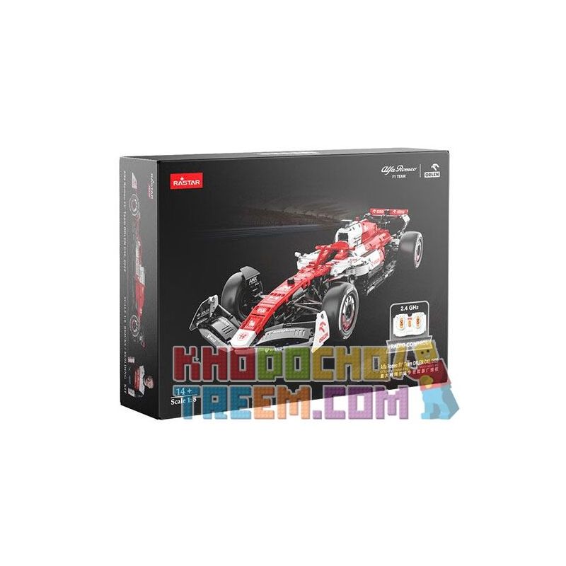 RASTAR 94400 94410 non  ĐỘI ĐUA ALFA ROMEO F1 ORLEN C42 2022 tỷ lệ 1:8 bộ đồ chơi xếp lắp ráp ghép mô hình  2022 ALFA ROMEO F1 C42 Kỹ Thuật Công Nghệ Cao Mô Hình Phương Tiện