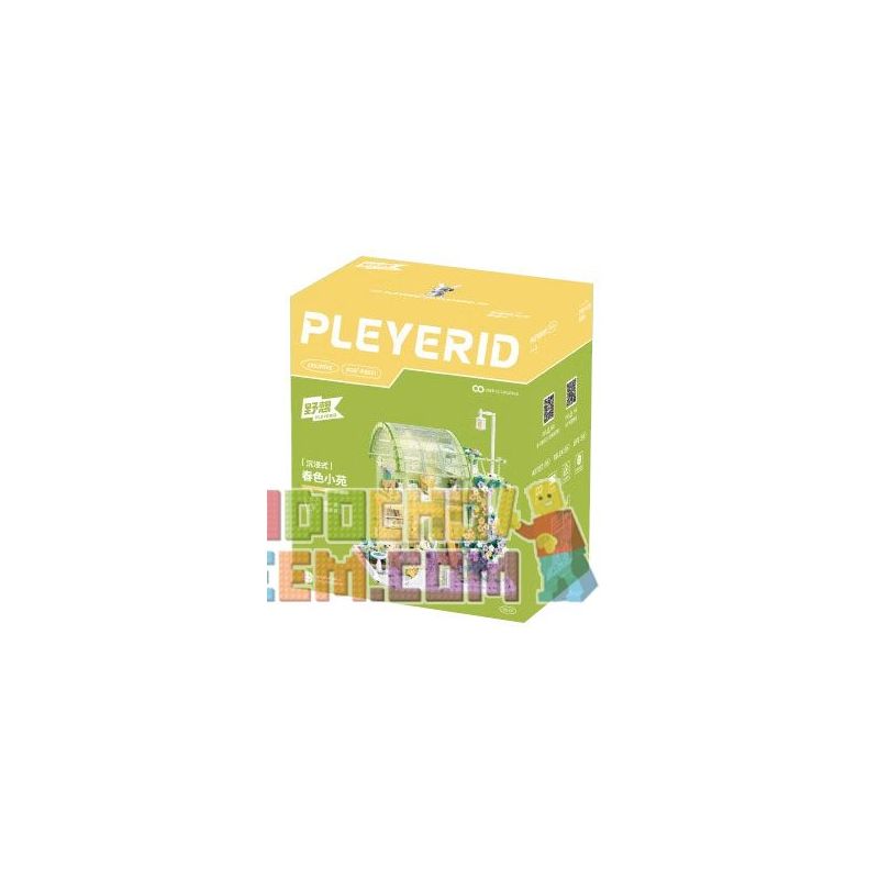 PLEYERID M38-P8021 P8021 8021 M38P8021 38-P8021 non  VƯỜN XUÂN ĐẮM CHÌM bộ đồ chơi xếp lắp ráp ghép mô hình Creator Sáng Tạo
