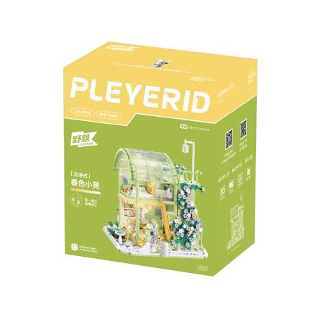PLEYERID M38-P8021 P8021 8021 M38P8021 38-P8021 non  VƯỜN XUÂN ĐẮM CHÌM bộ đồ chơi xếp lắp ráp ghép mô hình Creator Sáng Tạo