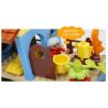 HYSTOYS HONGYUANSHENG AOLEDUOTOYS HG-1423 1423 HG1423 Xếp hình kiểu    Family House Nhà Bà Ngoại 53 khối