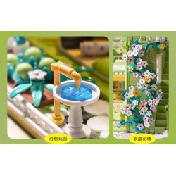 PLEYERID M38-P8021 P8021 8021 M38P8021 38-P8021 non  VƯỜN XUÂN ĐẮM CHÌM bộ đồ chơi xếp lắp ráp ghép mô hình Creator Sáng Tạo