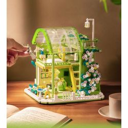 PLEYERID M38-P8021 P8021 8021 M38P8021 38-P8021 non  VƯỜN XUÂN ĐẮM CHÌM bộ đồ chơi xếp lắp ráp ghép mô hình Creator Sáng Tạo