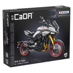 CADA DOUBLEE C59021 59021 non  XE MÁY SUZUKI LƯỠI tỷ lệ 1:6 bộ đồ chơi xếp lắp ráp ghép mô hình  SUZUKI KATANA Kỹ Thuật Công Nghệ Cao Mô Hình Phương Tiện 1104 khối