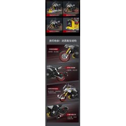 CADA DOUBLEE C59021 59021 non  XE MÁY SUZUKI LƯỠI tỷ lệ 1:6 bộ đồ chơi xếp lắp ráp ghép mô hình  SUZUKI KATANA Kỹ Thuật Công Nghệ Cao Mô Hình Phương Tiện 1104 khối