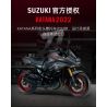 CADA DOUBLEE C59021 59021 non  XE MÁY SUZUKI LƯỠI tỷ lệ 1:6 bộ đồ chơi xếp lắp ráp ghép mô hình  SUZUKI KATANA Kỹ Thuật Công Nghệ Cao Mô Hình Phương Tiện 1104 khối