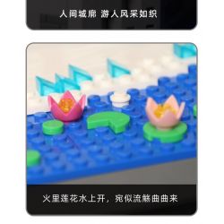 WANGE LIGAO DR.LUCK 6232 non  THUYỀN SƠN SÔNG TẦN HOÀI bộ đồ chơi xếp lắp ráp ghép mô hình Creator QINHUAI RIVER PAINTED BOAT Sáng Tạo 1353 khối