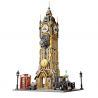 PANTASY 85008 non  CÔNG VIÊN THÁP ĐỒNG HỒ STEAMPUNK bộ đồ chơi xếp lắp ráp ghép mô hình Creator STEAMPUNK CLOCK TOWER PARK Sáng Tạo 2460 khối
