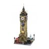 PANTASY 85008 non  CÔNG VIÊN THÁP ĐỒNG HỒ STEAMPUNK bộ đồ chơi xếp lắp ráp ghép mô hình Creator STEAMPUNK CLOCK TOWER PARK Sáng Tạo 2460 khối
