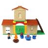 HYSTOYS HONGYUANSHENG AOLEDUOTOYS HG-1424 1424 HG1424 Xếp hình kiểu    Family House Ngôi Nhà Nông Trại 42 khối