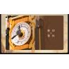 PANTASY 85008 non  CÔNG VIÊN THÁP ĐỒNG HỒ STEAMPUNK bộ đồ chơi xếp lắp ráp ghép mô hình Creator STEAMPUNK CLOCK TOWER PARK Sáng Tạo 2460 khối