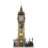 PANTASY 85008 non  CÔNG VIÊN THÁP ĐỒNG HỒ STEAMPUNK bộ đồ chơi xếp lắp ráp ghép mô hình Creator STEAMPUNK CLOCK TOWER PARK Sáng Tạo 2460 khối