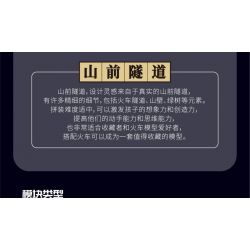 MouldKing 12024 Mould King 12024 non  ĐẦU MÁY XĂNG 4-4-0 bộ đồ chơi xếp lắp ráp ghép mô hình City 4-4-0 STEAM LOCOMOTIVE Thành Phố 1212 khối