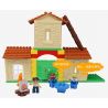 HYSTOYS HONGYUANSHENG AOLEDUOTOYS HG-1424 1424 HG1424 Xếp hình kiểu    Family House Ngôi Nhà Nông Trại 42 khối