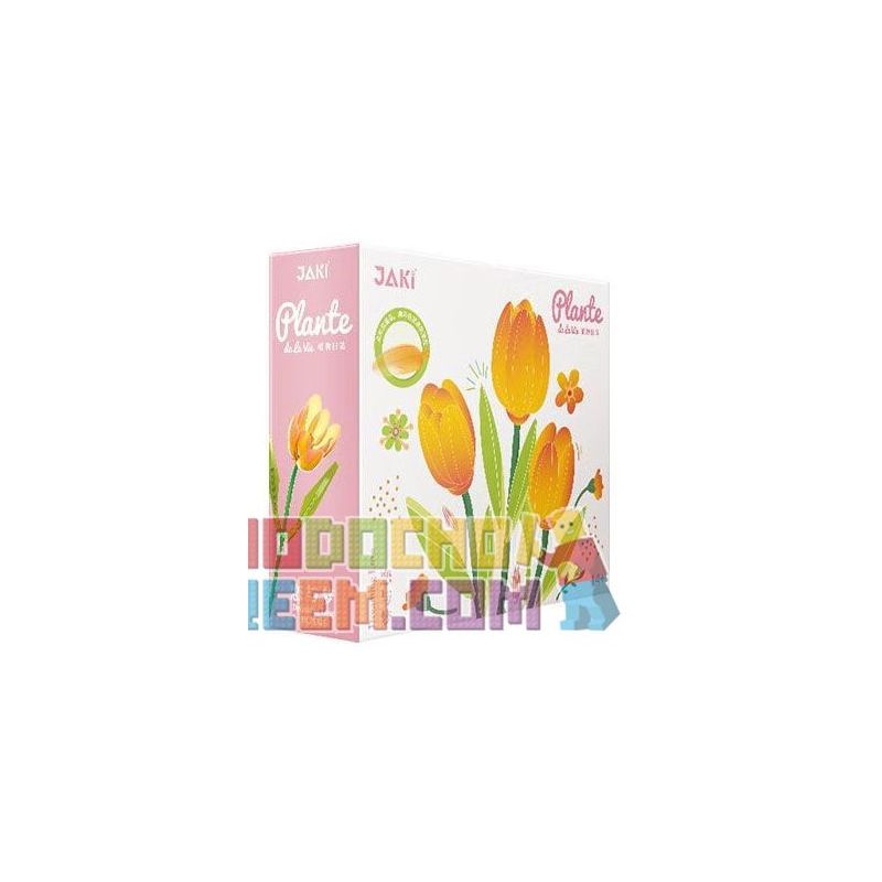 JAKI JK29315 29315 JK29316 29316 non  NHẬT KÝ THỰC VẬT 2 BÔNG HOA TULIP MONET TÌNH YÊU VÀ ƯỚC MƠ CA NGỢI TINH bộ đồ chơi xếp lắp ráp ghép mô hình Creator Sáng Tạo