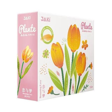 JAKI JK29315 29315 JK29316 29316 non  NHẬT KÝ THỰC VẬT 2 BÔNG HOA TULIP MONET TÌNH YÊU VÀ ƯỚC MƠ CA NGỢI TINH bộ đồ chơi xếp lắp ráp ghép mô hình Creator Sáng Tạo