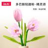 JAKI JK29315 29315 JK29316 29316 non  NHẬT KÝ THỰC VẬT 2 BÔNG HOA TULIP MONET TÌNH YÊU VÀ ƯỚC MƠ CA NGỢI TINH bộ đồ chơi xếp lắp ráp ghép mô hình Creator Sáng Tạo