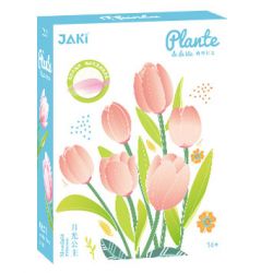 JAKI JK29311 29311 JK29312 29312 non  NHẬT KÝ THỰC VẬT 2 BÔNG HOA TULIP MONET ÁNH SÁNG THÌ THẦM CÔNG CHÚA TRĂNG bộ đồ chơi xếp lắp ráp ghép mô hình Creator Sáng Tạo