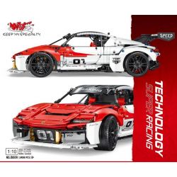 SMALL ANGLE JD009 non  SỨ MỆNH R CỦA PORSCHE tỷ lệ 1:10 bộ đồ chơi xếp lắp ráp ghép mô hình  PORSCHE MISSION Kỹ Thuật Công Nghệ Cao Mô Hình Phương Tiện 2459 khối