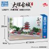 ZHEGAO LZ8271 8271 non  TÒA NHÀ WUHUA THÀNH PHỐ CỔ ĐẠI LÝ bộ đồ chơi xếp lắp ráp ghép mô hình Creator Sáng Tạo 4403 khối