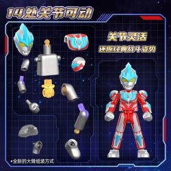 BLOKS 73205 non  PHIÊN BẢN TỎA SÁNG SÁCH CỰC NỔI TIẾNG SV-05 ANH HÙNG THẾ HỆ MỚI bộ đồ chơi xếp lắp ráp ghép mô hình Movie & Game Phim Và Trò Chơi