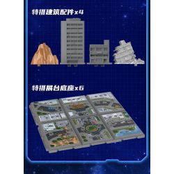 BLOKS 73002 non  PHIÊN BẢN KẾT HỢP CỔ ĐIỂN ULTRA CLASSIC THẦY TRÒ CÙNG NHAU CHIẾN ĐẤU bộ đồ chơi xếp lắp ráp ghép mô hình Movie & Game Phim Và Trò Chơi 112 khối