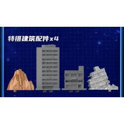 BLOKS 73002 non  PHIÊN BẢN KẾT HỢP CỔ ĐIỂN ULTRA CLASSIC THẦY TRÒ CÙNG NHAU CHIẾN ĐẤU bộ đồ chơi xếp lắp ráp ghép mô hình Movie & Game Phim Và Trò Chơi 112 khối