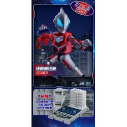 BLOKS 71234 non  PHIÊN BẢN SIÊU CỔ ĐIỂN ÁO GIÁP ULTRAMAN ZETA ALPHA bộ đồ chơi xếp lắp ráp ghép mô hình Movie & Game Phim Và Trò Chơi