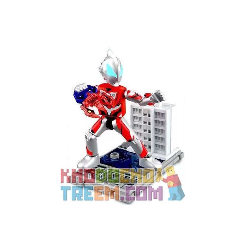 BLOKS 71232 non  PHIÊN BẢN CỔ ĐIỂN CỦA ULTRAMAN HÌNH THỨC BAN ĐẦU GEED bộ đồ chơi xếp lắp ráp ghép mô hình Movie & Game Phim Và Trò Chơi
