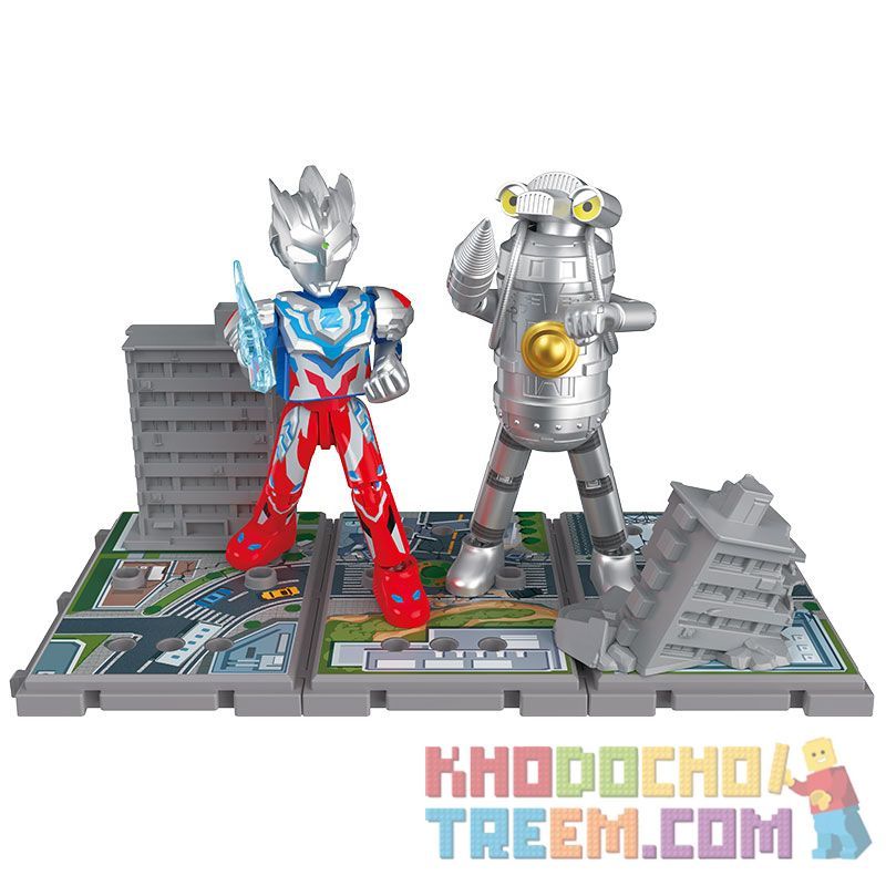 BLOKS 71253 non  PHIÊN BẢN ĐẤU TAY ĐÔI SIÊU CỔ ĐIỂN ZETA ALPHA ARMOR & SPACE SEVERGA bộ đồ chơi xếp lắp ráp ghép mô hình Movie & Game Phim Và Trò Chơi