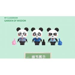 ZHEGAO 663016 non  VƯỜN THÔNG MINH bộ đồ chơi xếp lắp ráp ghép mô hình Creator GARDEN OF WISDOM Sáng Tạo 1218 khối