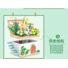 ZHEGAO 663016 non  VƯỜN THÔNG MINH bộ đồ chơi xếp lắp ráp ghép mô hình Creator GARDEN OF WISDOM Sáng Tạo 1218 khối