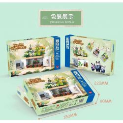 ZHEGAO 663016 non  VƯỜN THÔNG MINH bộ đồ chơi xếp lắp ráp ghép mô hình Creator GARDEN OF WISDOM Sáng Tạo 1218 khối