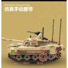 QIAO LE TONG 5603 non  CHIẾN TRANH THẾ GIỚI THỨ HAI XE TĂNG VT4 bộ đồ chơi xếp lắp ráp ghép mô hình Military Army WORLD WAR II TANK Quân Sự Bộ Đội 587 khối