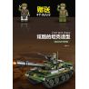 QIAO LE TONG 5602 non  CHIẾN TRANH THẾ GIỚI THỨ HAI XE TĂNG T54 bộ đồ chơi xếp lắp ráp ghép mô hình Military Army WORLD WAR II TANK Quân Sự Bộ Đội 617 khối