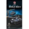 QIAO LE TONG 5601 non  CHIẾN TRANH THẾ GIỚI THỨ HAI XE TĂNG SHERMAN bộ đồ chơi xếp lắp ráp ghép mô hình Military Army WORLD WAR II TANK Quân Sự Bộ Đội 660 khối