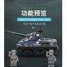 QIAO LE TONG 5601 non  CHIẾN TRANH THẾ GIỚI THỨ HAI XE TĂNG SHERMAN bộ đồ chơi xếp lắp ráp ghép mô hình Military Army WORLD WAR II TANK Quân Sự Bộ Đội 660 khối
