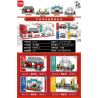 MINGDI LEIBAO K0529 0529 non  4 TRƯỜNG NỔI TIẾNG TRUNG QUỐC ĐẠI HỌC BẮC KINH THANH HOA VŨ HÁN PHÚC ĐÁN bộ đồ chơi xếp lắp ráp ghép mô hình Architecture Công Trình Kiến Trúc 1082 khối