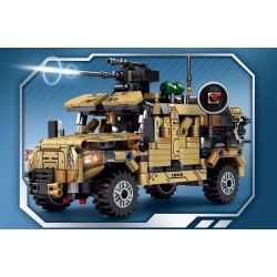 LE YI 81055 non  MÁY BIẾN HÌNH ĐIÊN CUỒNG CHIẾN BINH ĐÔNG PHONG GIÁP bộ đồ chơi xếp lắp ráp ghép mô hình Military Army Quân Sự Bộ Đội 652 khối