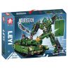 LE YI 81053 non  CƠN SỐT BIẾN HÌNH MÁY MÓC MECHA CHIẾN TRANH 99A XE TĂNG ĐẤU CHỦ LỰC bộ đồ chơi xếp lắp ráp ghép mô hình Military Army Quân Sự Bộ Đội 632 khối