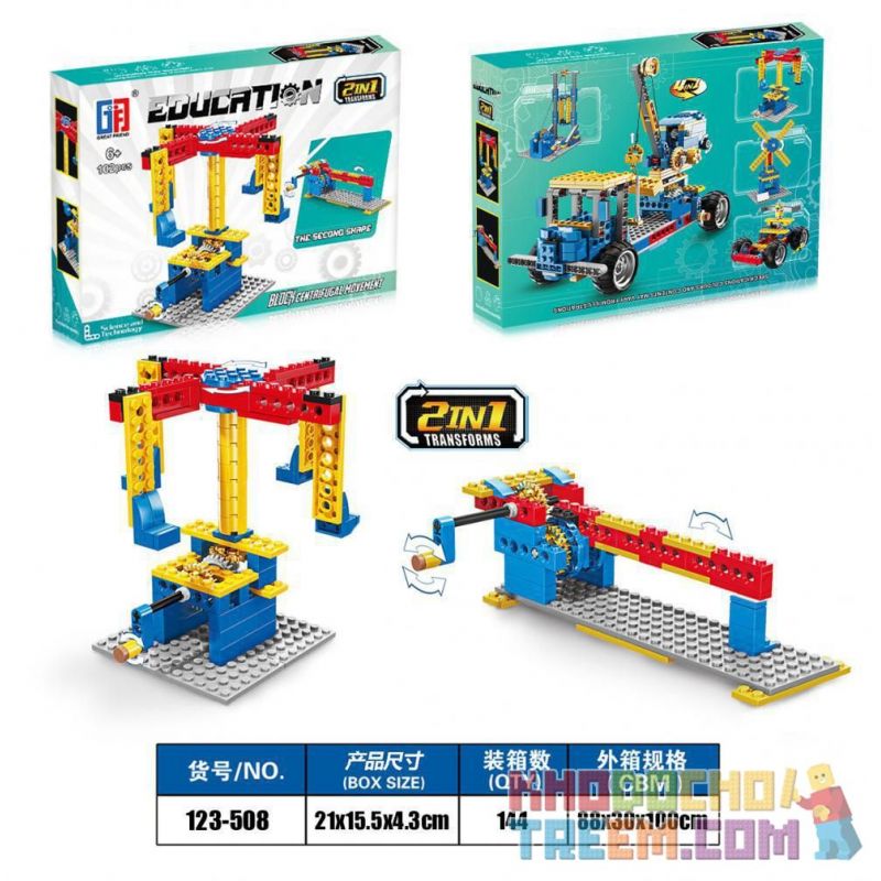 GFD 123-508 non  GHẾ BAY XOAY bộ đồ chơi xếp lắp ráp ghép mô hình  Kỹ Thuật Công Nghệ Cao Mô Hình Phương Tiện 102 khối