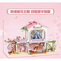 QMAN ENLIGHTEN KEEPPLEY 72043 non  MINI WORLD NGÔI NHÀ NHỎ TRONG MƠ ĐÀO bộ đồ chơi xếp lắp ráp ghép mô hình Movie & Game Phim Và Trò Chơi 520 khối