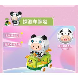 QMAN ENLIGHTEN KEEPPLEY 72039 non  MINI WORLD PROBE ROVER BÉO ĐỘI VŨ TRỤ MENG bộ đồ chơi xếp lắp ráp ghép mô hình Movie & Game Phim Và Trò Chơi 144 khối