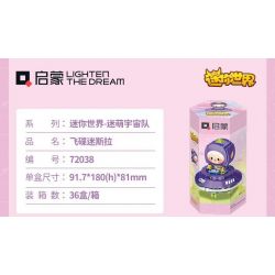 QMAN ENLIGHTEN KEEPPLEY 72038 non  THẾ GIỚI NHỎ HUYỀN THOẠI UFO ĐỘI VŨ TRỤ MI MENG bộ đồ chơi xếp lắp ráp ghép mô hình Movie & Game Phim Và Trò Chơi 108 khối