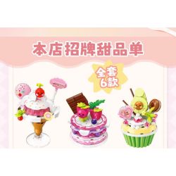 QMAN ENLIGHTEN KEEPPLEY 35019 non  MÓN TRÁNG MIỆNG THỦ CÔNG PINPINLE SWEETHEARTS 6 LOẠI ANH ĐÀO NGỌT NGÀO DÂU TÂY NHIỀU MÀU SẮC QUẢ BƠ DỄ THƯƠNG NHO BÙI CAM THƠM VÀ THẠCH DUDU bộ đồ chơi xếp lắp ráp ghép mô hình