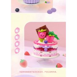 QMAN ENLIGHTEN KEEPPLEY 35019 non  MÓN TRÁNG MIỆNG THỦ CÔNG PINPINLE SWEETHEARTS 6 LOẠI ANH ĐÀO NGỌT NGÀO DÂU TÂY NHIỀU MÀU SẮC QUẢ BƠ DỄ THƯƠNG NHO BÙI CAM THƠM VÀ THẠCH DUDU bộ đồ chơi xếp lắp ráp ghép mô hình